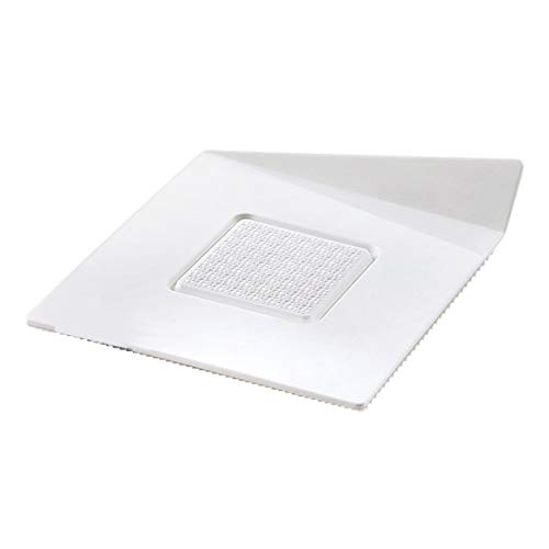 Silikomart Professional 100 Tabletts, quadratisch, 83 x 83 mm, Weiß, 1 Stück von Silikomart S.r.l.