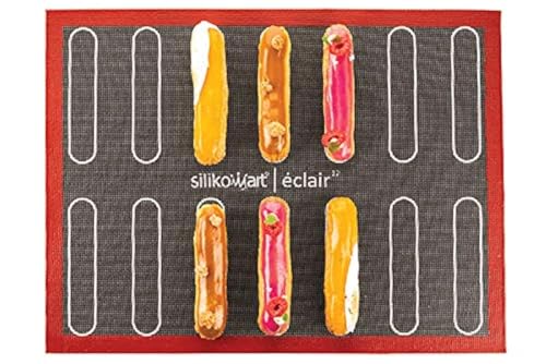 silikomart Matte aus Silikon, mikroperforiert, Air Mat Éclair Professional, 583 x 384 mm silikomart Matte aus Silikon, mikroperforiert, Air Mat Éclair Professional, 583 x 384 mm von silikomart