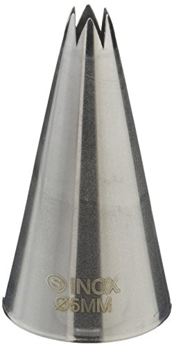 BS105 - STAR STAINLESS STEEL TIPS FOR PIPING BAG ø5 MM von silikomart