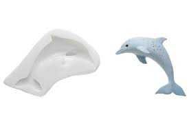 Silikomart 71.171.00.0096 SLK071 SILICONE MOULD DOLPHINS von silikomart