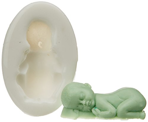 Silikomart 71.503.00.0096 SLK403 SILICONE MOULD SLEEPING BABY von silikomart