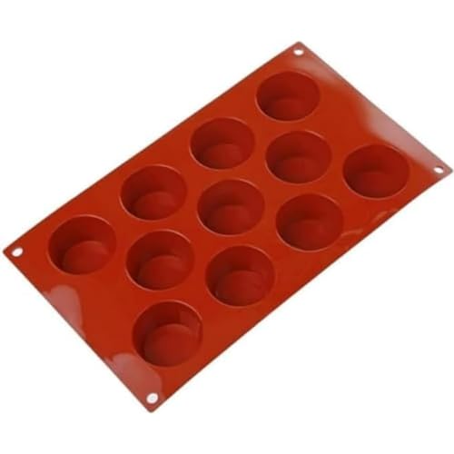 silikomart | SF0022 Silikonform für MINI MUFFIN Monoportionen, Antihaft, 11 Kavitäten, 1er Pack Kuchenform, Ø 51 h 28 mm, Made in Italy von silikomart