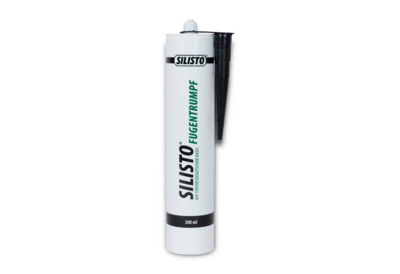 Silisto Fugenversiegler Dichtmasse Dichtstoff Fugentrumpf transparent 310 ml, Silikonfrei, UV-beständig von Silisto