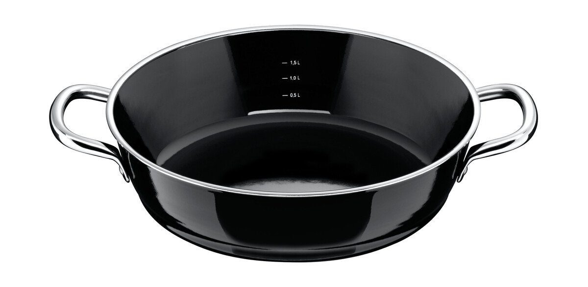 Schmorpfanne 24 cm Professional schwarz Schmorpfanne 24 cm Professional schwarz von Silit