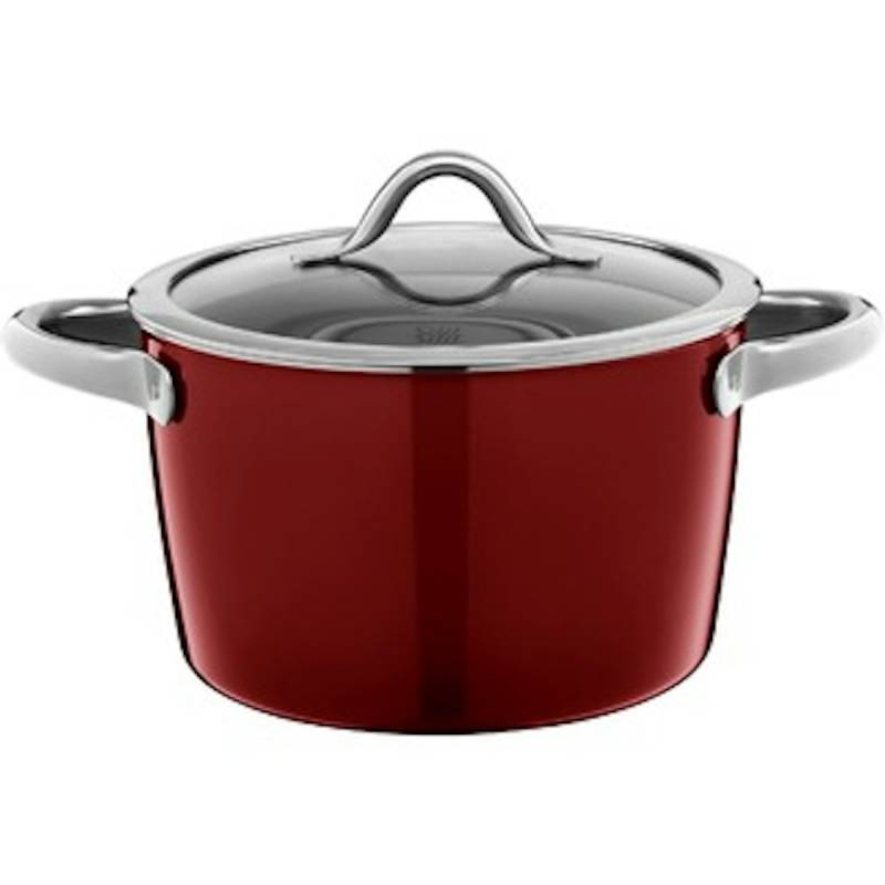 Silit Fleischtopf mit Deckel 22 cm Vitaliano Rosso von Silit