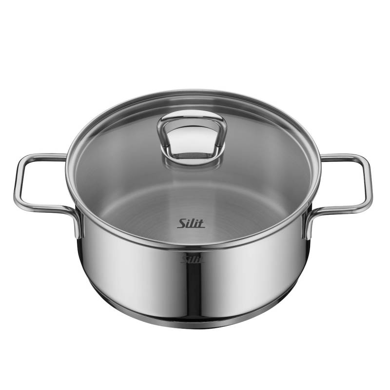 Silit Kochgeschirr-Set 4-teilig - Alicante - 3 Fleischtöpfe 1 Stielkasserolle von Silit