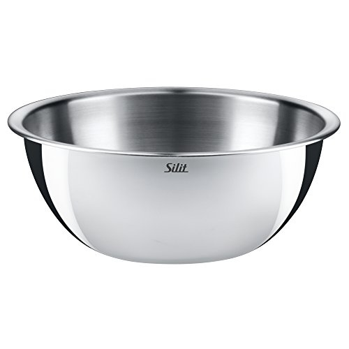 Silit Küchenschüssel 16 cm, Edelstahl, multifunktional als Rührschüssel Salatschüssel Servierschüssel, stapelbar Silit Küchenschüssel 16 cm, Edelstahl, multifunktional als Rührschüssel Salatschüssel Servierschüssel, stapelbar von Silit