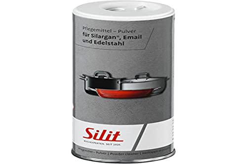 Silit Reiniger, Spezial-Reiniger für Silargan, Email und Edelstahl - Töpfe, Topfreiniger 200 g von Silit