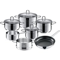 Silit Topf-Set "Diamant" Set, mit Dampfeinsatz, 11 Stk. tlg. Edelstahl 18/10 von Silit