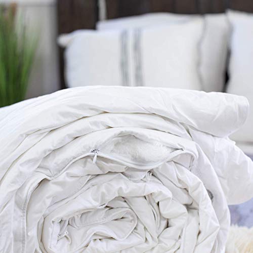 Silk Bedding Direct. Luxus Handgefertigte Bettdecke Mit Langfaser Maulbeerseiden Füllung. Sommergewicht. Einzel (GB), 200cm x 140cm. Zertifizierung, Oeko-TEX® von Silk Bedding Direct