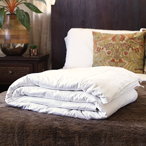 Silk Bedding Direct. Premium Bettdecke Mit Maulbeerseiden Füllung. Sommergewicht. Doppel, 200cm x 200cm. Zertifizierung, Oeko-TEX® von Silk Bedding Direct