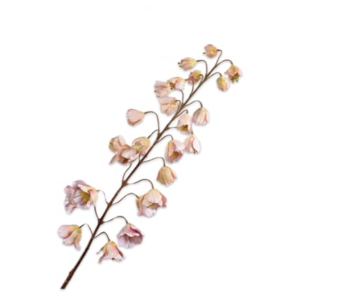 Silk-ka Künstliche Blume – Seidenblume, Fritillaria-Stiel, creme-rosa, 112 cm Silk-ka Künstliche Blume – Seidenblume, Fritillaria-Stiel, creme-rosa, 112 cm von Silk-ka