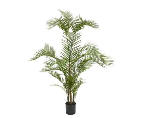Silk-ka Künstliche Pflanze für den Innenbereich, Palmengrün, 180 cm von Silk-ka