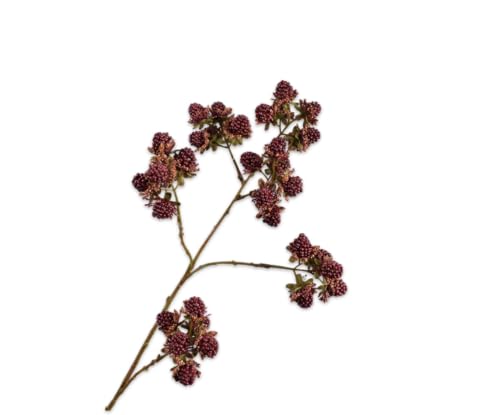 Silk-ka Kunstblume - Seidenblume - Brombeerzweig rot 78 cm Silk-ka Kunstblume - Seidenblume - Brombeerzweig rot 78 cm von Silk-ka