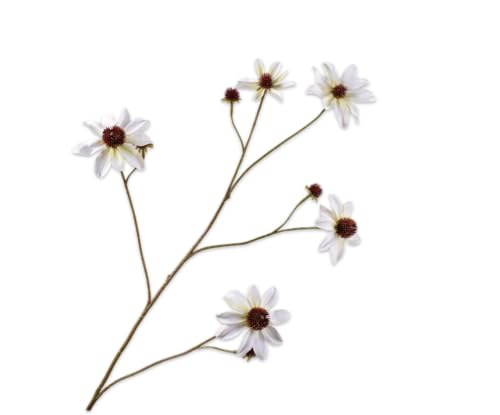 Silk-ka Kunstblume - Seidenblume Rudbeckia Zweig weiß 91 cm Silk-ka Kunstblume - Seidenblume Rudbeckia Zweig weiß 91 cm von Silk-ka