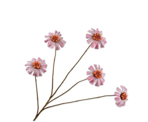 Silk-ka Kunstblume - Seidenblume Zinnienzweig rosa-orange 89 cm Silk-ka Kunstblume - Seidenblume Zinnienzweig rosa-orange 89 cm von Silk-ka