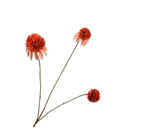 Silk-ka Kunstblumen - Seidenblumen Rudbeckia Zweig Orange-Rot 65cm pro 2 Stück Silk-ka Kunstblumen - Seidenblumen Rudbeckia Zweig Orange-Rot 65cm pro 2 Stück von Silk-ka