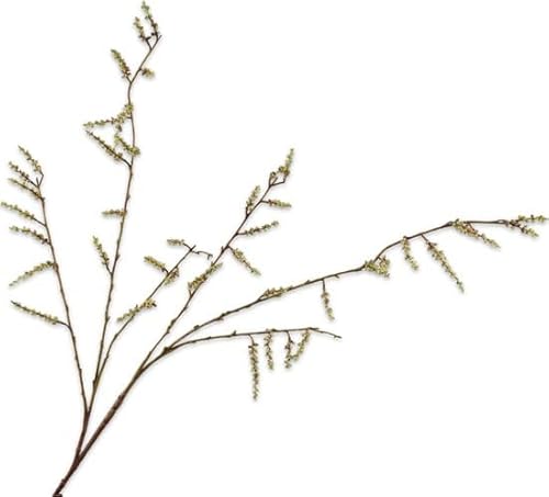 Silk-ka Seidenblume-Kunstblume Weidenzweig Grün 127 cm von Silk-ka