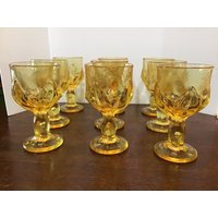 Franciscan Ware Cornsilk Cabaret Becher Wasser Glas Barware von SilkPursesNSowsEars