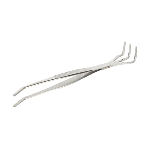 SilkRoadSupply Edelstahl Bonsai Gartenwerkzeug Wurzel Wurzel Rake Pinzetten 2 in 1 multifunktionales ergonomisches Design Anti -Schlupf -Griff für Bonsai -Enthusiasten Anfäng von SilkRoadSupply