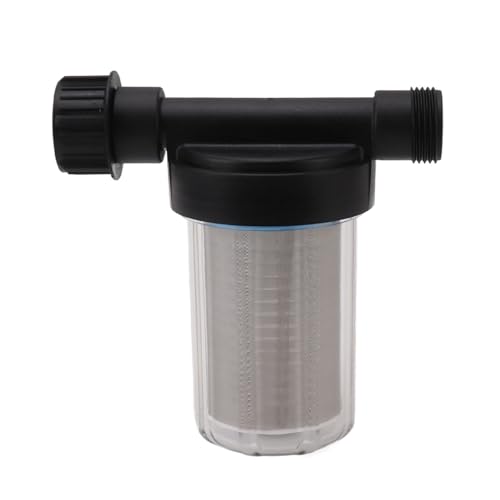SilkRoadSupply Gartenschlauchfilter Wasserpumpe Sieb Edelstahlnetz transparent Design Massive Flüssigkeitsabtrennung für die Wasserbehandlung in Hof bewässert von SilkRoadSupply