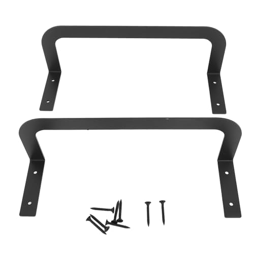 SilkRoadSupply Matratze Retainer Bar Halterung Stahl Anti -Schlupf -Matratze Gripper Stabilisator Rutschstopper für Schlafzimmer Betrahmen Schwarze 2pcs 26.5x8x8,9 cm von SilkRoadSupply
