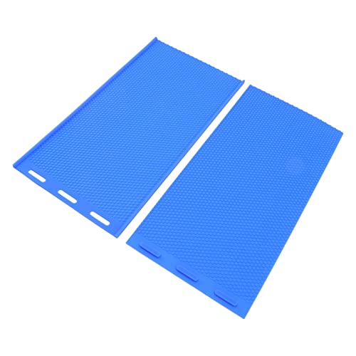 SilkRoadSupply Silikonbienenwachs Presseblattform Weiche Hobelmuster großer Größe faltbare tragbare Bienenzucht -Werkzeuge für Imker 2pcs Set von SilkRoadSupply