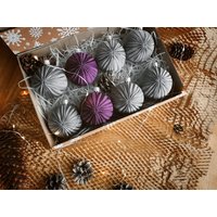 Handgemachte Seiden Weihnachtskugel Ornamente - Urlaub Baum Dekor Handgemachte Seiden Weihnachtskugel Ornamente - Urlaub Baum Dekor von SilkSpiritStore