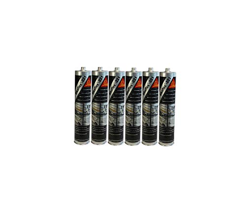 6x Sikaflex -221 Dichtstoff Karosseriedichtmasse Spoilerkleber Schwarz von UINCLU