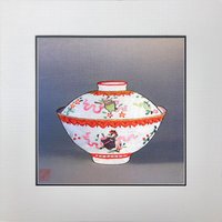 König Seide Kunst Handarbeit Stickerei Kaiserschale 38046 von SilkartAustralia