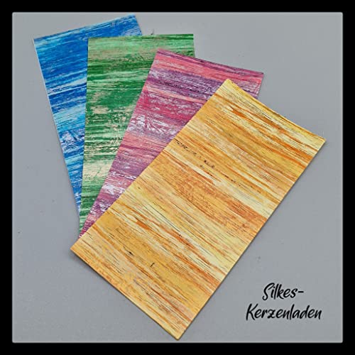 Silkes-Kerzenladen Wachsplatte/Verzierwachsplatte gemustert - ROSA- 200x100 MC 25 Silkes-Kerzenladen Wachsplatte/Verzierwachsplatte gemustert - ROSA- 200x100 MC 25 von Silkes-Kerzenladen