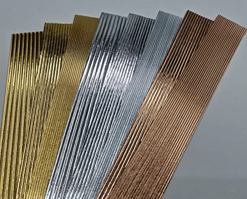 Silkes-Kerzenladen Wachsstreifen/Verzierwachs ★ GOLD 3mm ★ VST 07 von Silkes-Kerzenladen