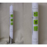 Kommunionkerze Inkl. Name Und Datum Kommunionkerze Inkl. Name Und Datum von SilkesKerzenladen