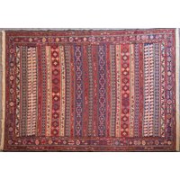 Großer Handgeknüpfter Rah Rah Vintage Teppich - 230 Instinct Großer Handgeknüpfter Rah Rah Vintage Teppich - 230 Instinct von SilkroadExotics