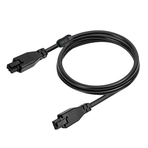 2M 6-Pin AMS HUB Lite Verlängerungskabel für Bambu Lab X1/P1 Serie, 22AWG Kupferkern Verlängerungskabel mit Magnetischem Ring Compatible with P1P/P1S/X1C/X1/X1E 3D Drucker von Silkwish
