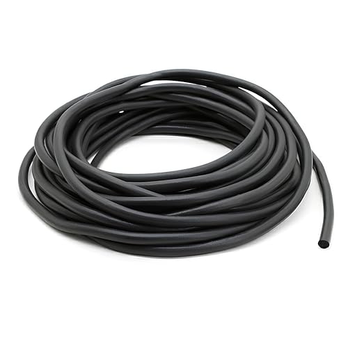 5 Meter EPDM Dichtschnur für Fugen, Ø 3mm Rundschnur Fugen-Dichtschnur, Fugen-Dichtung, Durchmesser Fugenschnur Füllschnur, Schwarz Fugendichtschnur für Fuge und Spalt Beton Füllung von Silkwish