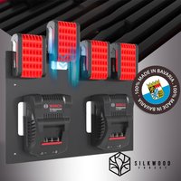 Bosch Professional Akku Wandhalterung - Halter Für 18V Akkus & Ladegeräte Bosch Professional Akku Wandhalterung - Halter Für 18V Akkus & Ladegeräte von SilkwoodForest