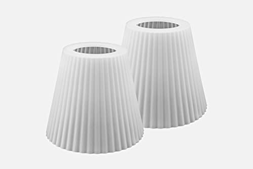 Silky Light Weinglas Topper - Silikon Aufsatz weiß 2 Stück - als Innendeko und für draußen Silky Light Weinglas Topper - Silikon Aufsatz weiß 2 Stück - als Innendeko und für draußen von SilkyLight