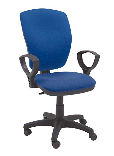 Express Mirage Bürostuhl Drehstuhl mit Armlehnen, Blau, 60 x 60 x 94 cm von Silla Express