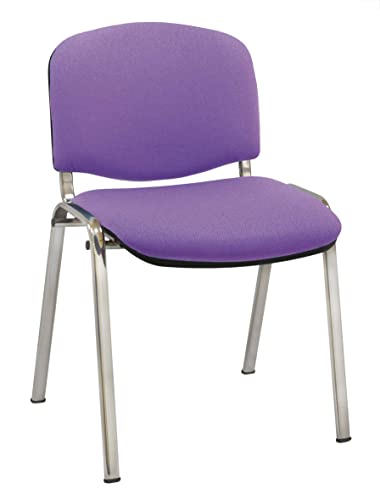 Silla Express Konfliktstuhl ISO, gepolstert, Metall, dunkelviolett, 55x53x79 cm von Silla Express