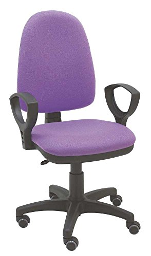 Silla Express Drehstuhl Torino mit Armlehnen, Kunststoff, dunkelviolett, 60.0x60.0x94.0 cm von Silla Express