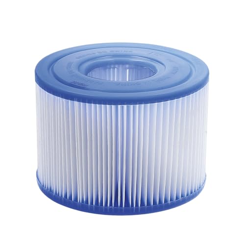 Sillar 6 Stück Filter S1 Whirlpool Intex – Intex S1 Filter, Intex Filter S1, Poolfilter Intex, Intex Pure Spa Whirlpool Filterkartusche, Lazy Spa Filter, Bestway Whirlpool Filter VI, von Sillar
