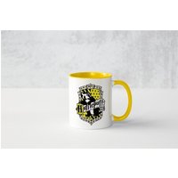 Zauberer Dachs Wappen Tasse von SilmerisCo