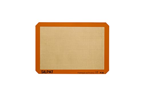Silpat AE495345-02 Premium Non-Stick Silikon-Backmatte, cremefarben Silpat AE495345-02 Premium Non-Stick Silikon-Backmatte, cremefarben von Silpat