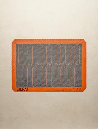 Silpat Backtuch für Bäckerei, 42 x 29,5 cm, antihaftbeschichtet und wiederverwendbar, gleichmäßiges Kochen ohne Einfetten, ideal für hausgemachtes Backen, robust, professionelle Qualität Silpat Backtuch für Bäckerei, 42 x 29,5 cm, antihaftbeschichtet und wiederverwendbar, gleichmäßiges Kochen ohne Einfetten, ideal für hausgemachtes Backen, robust, professionelle Qualität von Silpat