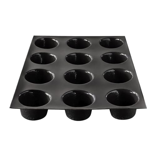 Silpat FLEXIPAN Muffinform – 12 weiche Kuchen, süß oder salzig – gleichmäßiges Kochen, antihaftbeschichtet, hohe Widerstandsfähigkeit – Zubehör für Gebäck, Küche – Einzelteile von Silpat