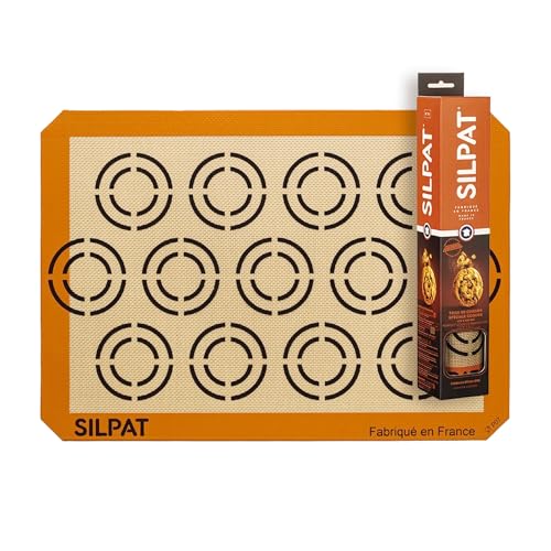 Silpat The Original Perfect Cookie Antihaft-Silikon-Backmatte, 29 x 41 cm von Silpat