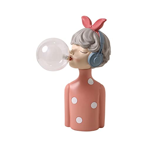 Desktop-Dekoration, leichte Luxus-Bubble-Girl-Dekoration, einfach, modern, Zuhause, Wohnzimmer, Schlafzimmer, Nachttisch, Dekoration, kreative Tischlampe, Statuen, Figur, Dekor (Farbe: Bubble Girl Desktop-Dekoration, leichte Luxus-Bubble-Girl-Dekoration, einfach, modern, Zuhause, Wohnzimmer, Schlafzimmer, Nachttisch, Dekoration, kreative Tischlampe, Statuen, Figur, Dekor (Farbe: Bubble Girl von SilteD