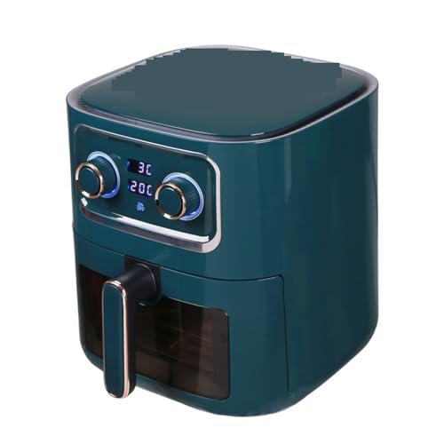 Lebensmittel-Essentials und Familienhelfer, intelligente Luftfritteuse, digitale LED-Anzeige, multifunktional, 3 Farben, Mini-Backofen, 1400 W, 8 l, intelligenter Assistent, genießen Sie das Leben von SilteD