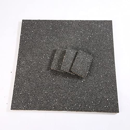 SilteD 4 Stück Gymnastikmatten Puzzlematte Robuste Gummi-Puzzle-Übungsmatte Krafttrainingsmatte für MMA, Zuhause, Werkstätten, Unterboden (Farbe: Blau, von SilteD